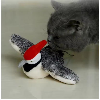 Oiseau Interactif Gazouillant pour Chats