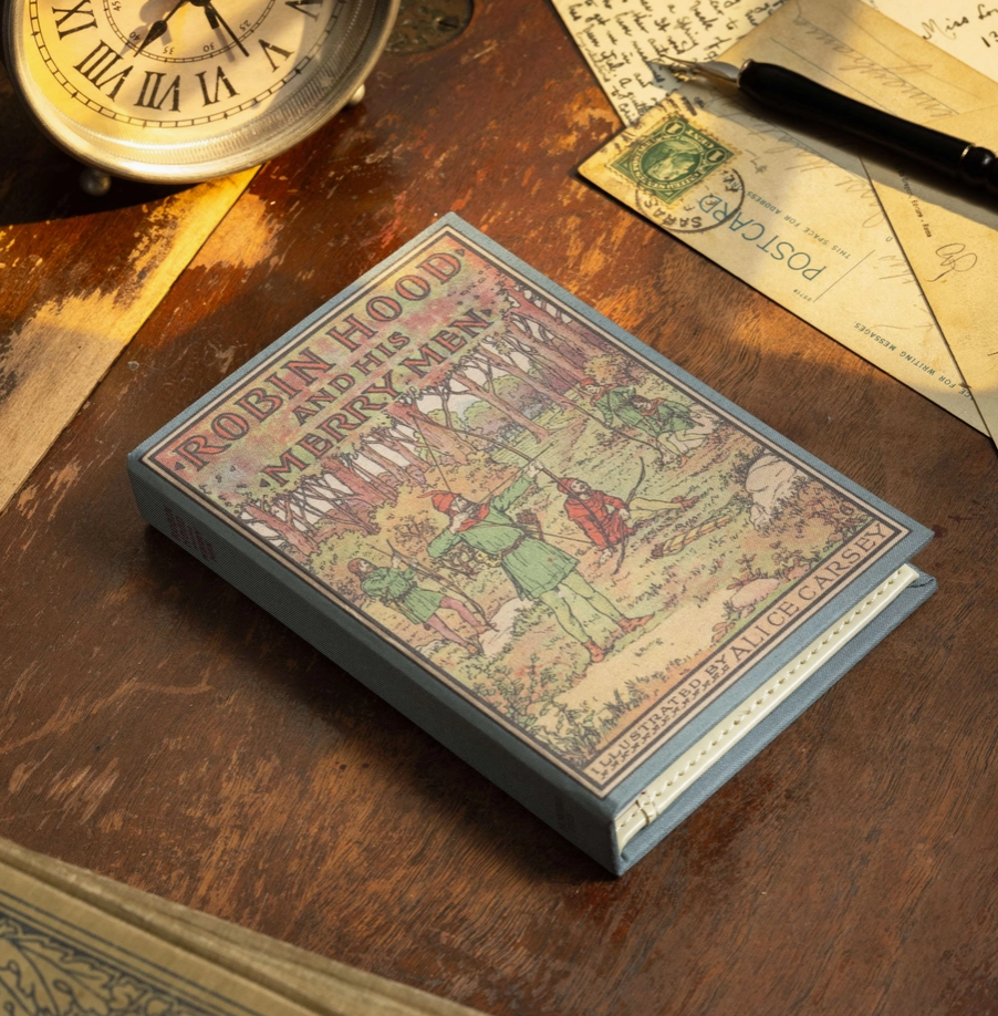 Portefeuille style livre