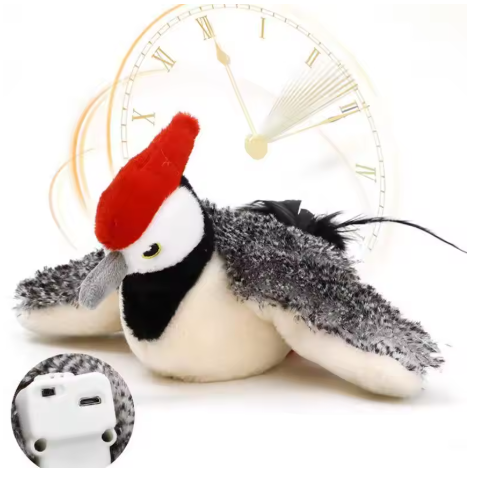 Oiseau Interactif Gazouillant pour Chats