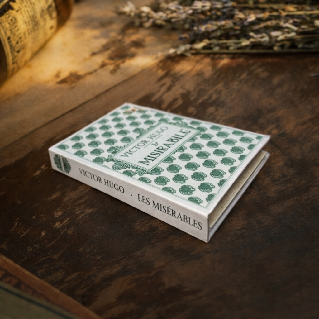 Portefeuille style livre