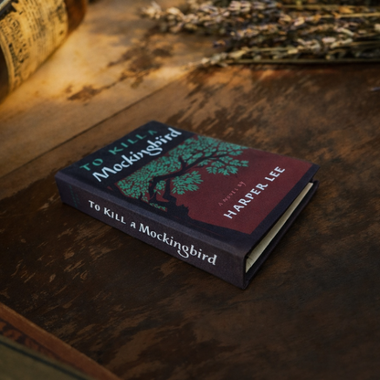 Portefeuille style livre