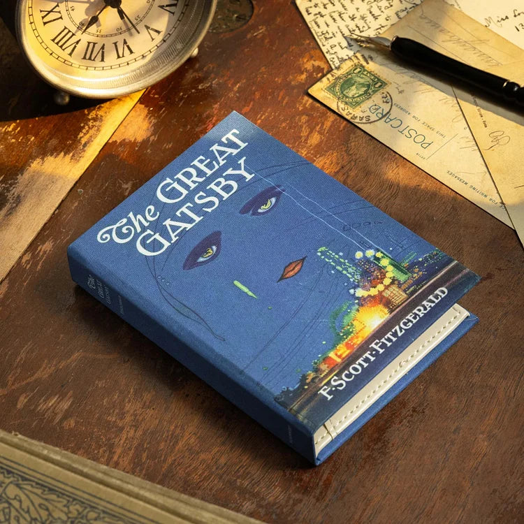 Portefeuille style livre